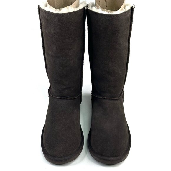 Emu Wool Zoe Women's Winter Boots Merino Wool Lining Gray Suede Size 8 W20221 - Picture 1 of 14